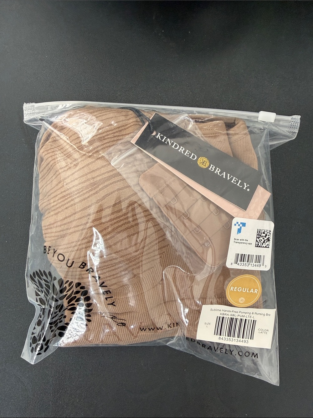 Kindred Bravely Sublime Nursing/Pumping Bra - Latte Brown